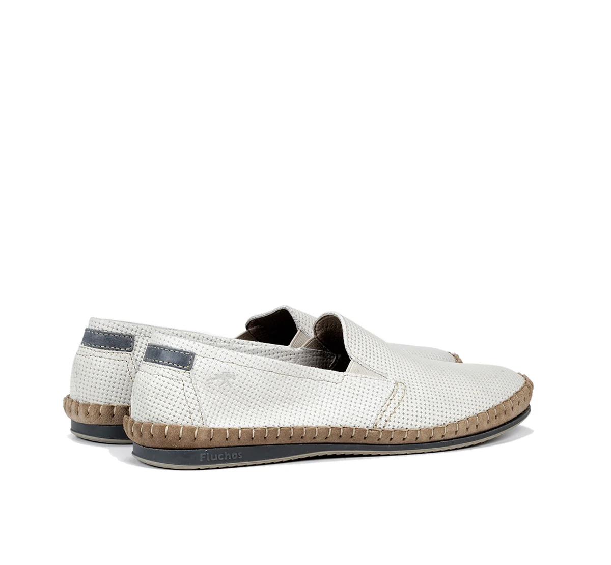 BAHAMAS 8674 Weißer Slip On - Image 4