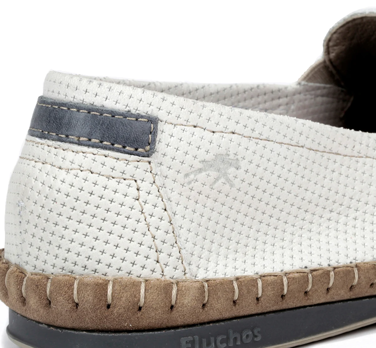 BAHAMAS 8674 Weißer Slip On - Image 7