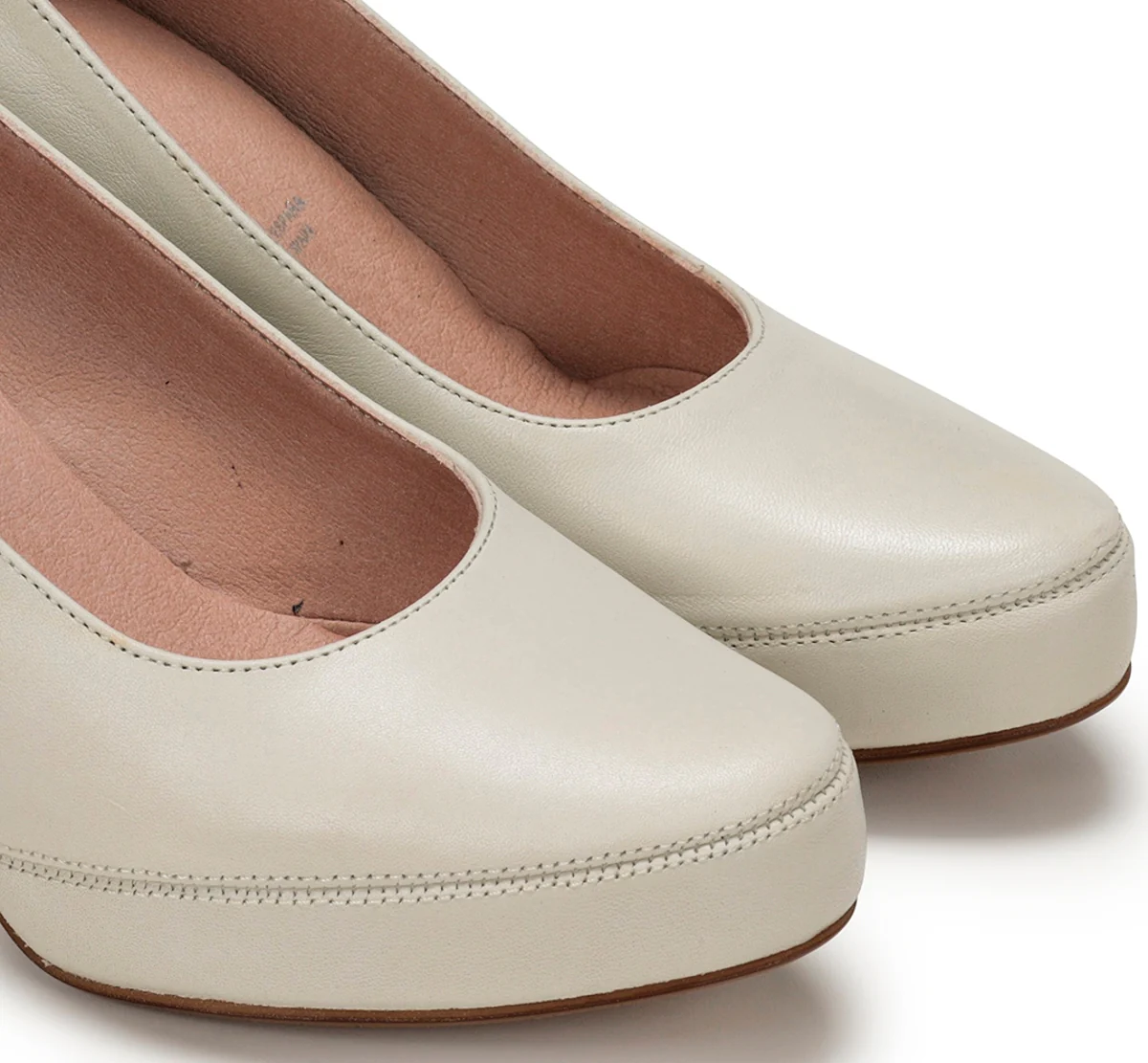 BLESA D5794 Weißer Heeled-Schuh - Image 6