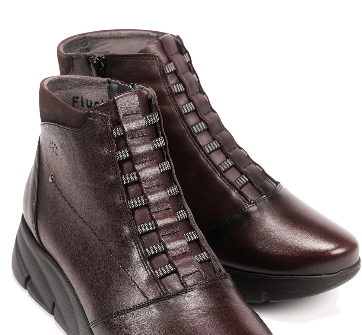 BONA F1358 Burgunderfarbe Stiefeletten - Image 6