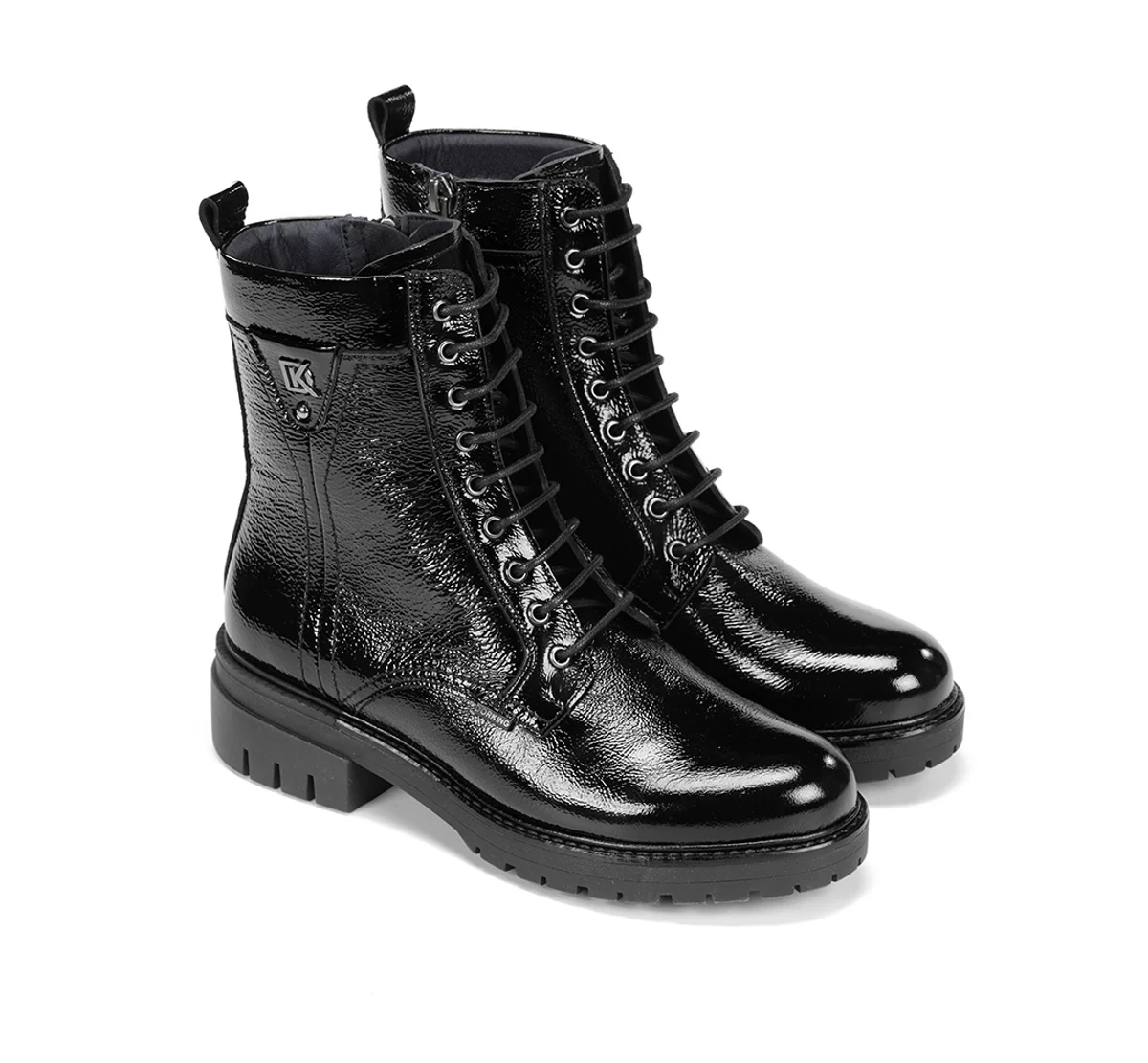 CADY D9583 Schwarze Stiefeletten - Image 5