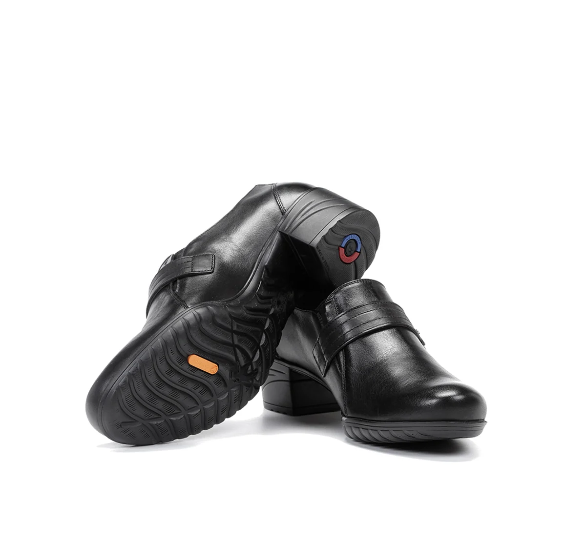 CHARIS F0942 Schwarze Heeled-Schuh - Image 3