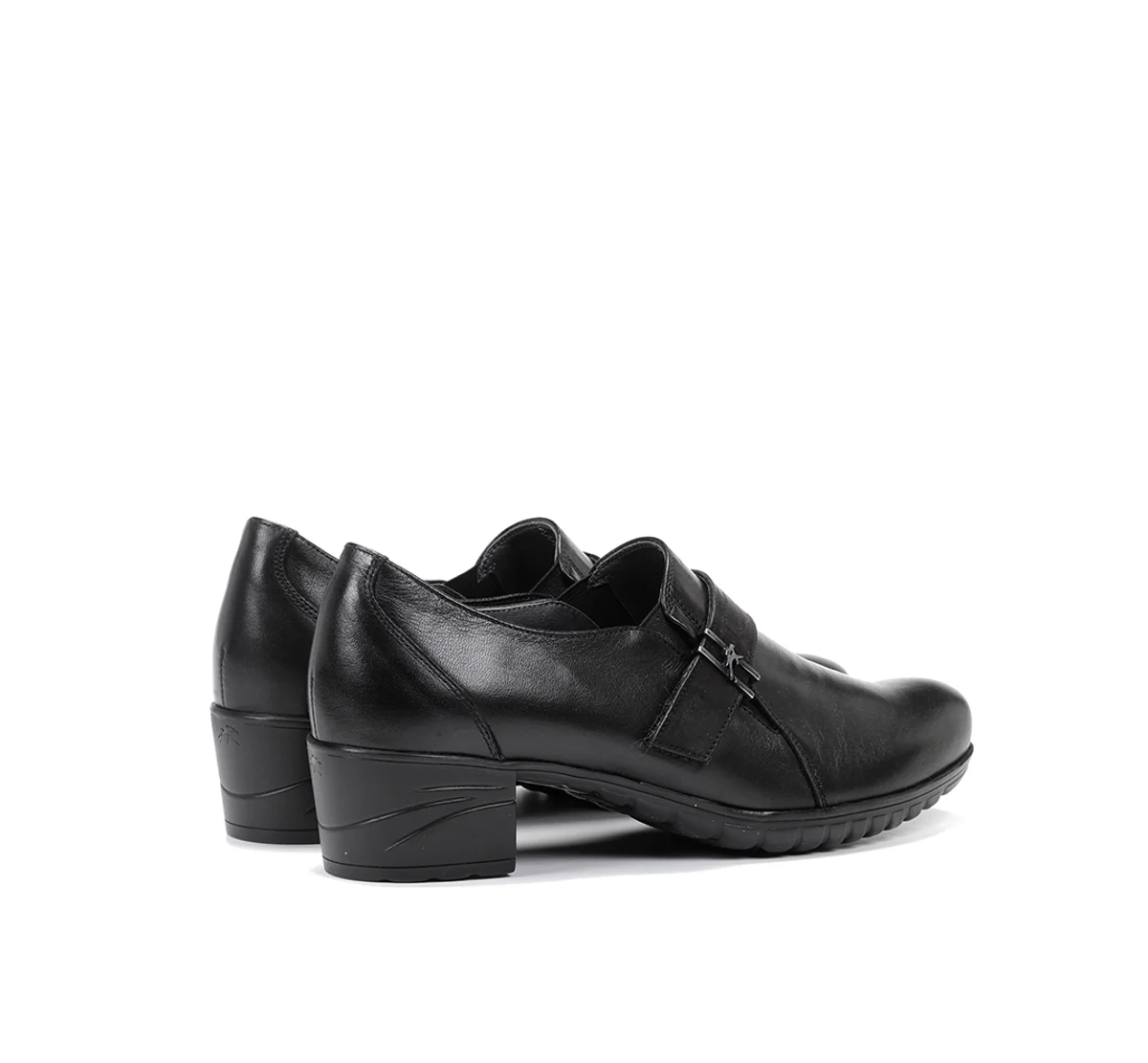 CHARIS F0942 Schwarze Heeled-Schuh - Image 4