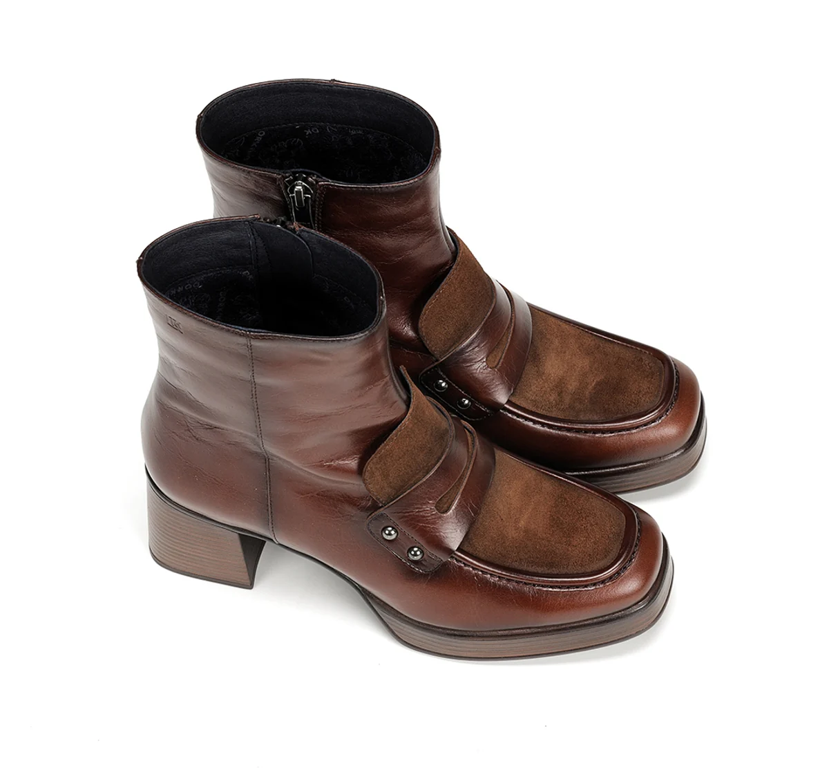CRISTEL D9158 Brauner Stiefeletten - Image 5