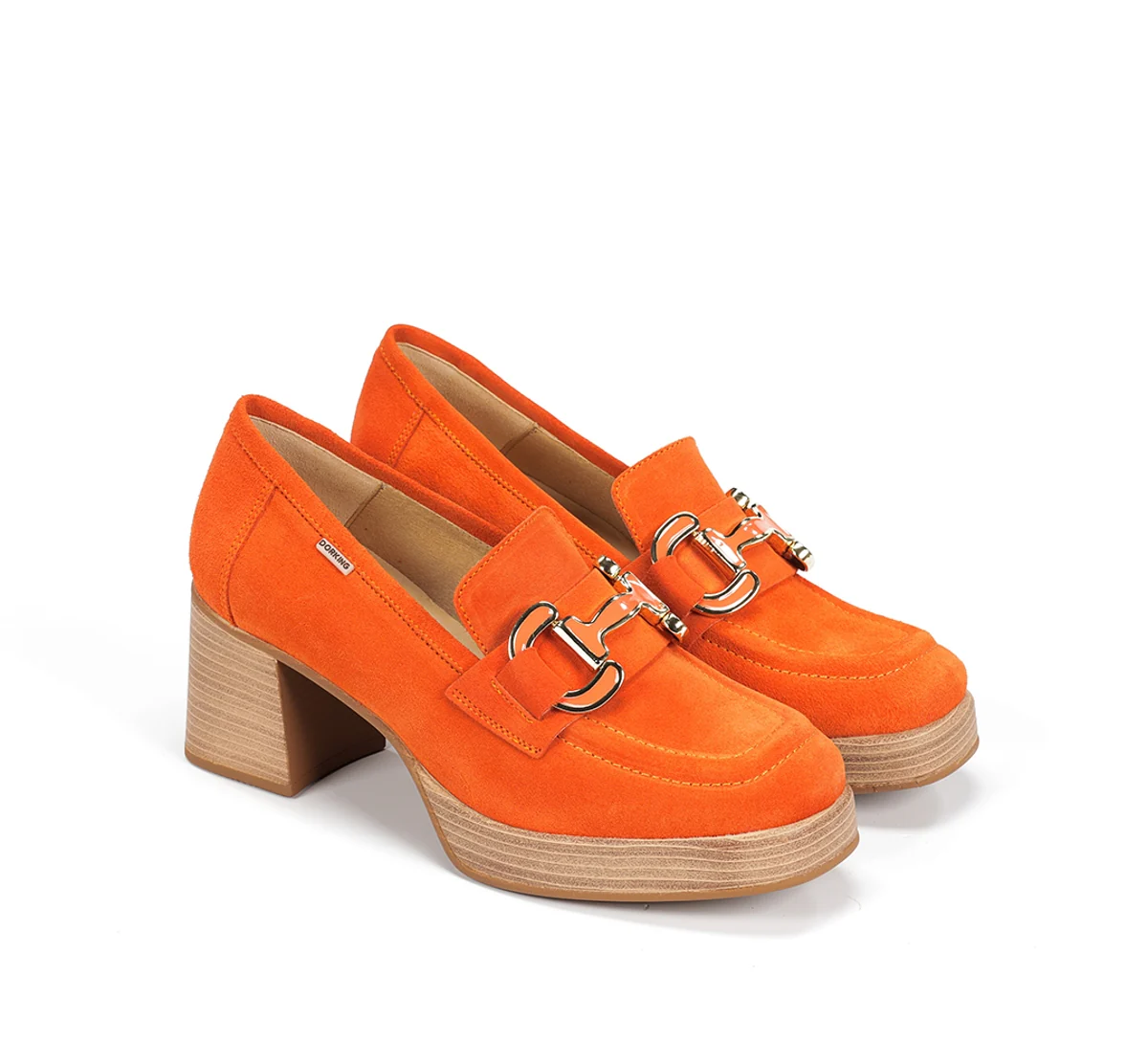 CRISTEL D9232 Orange Mokassin - Image 4