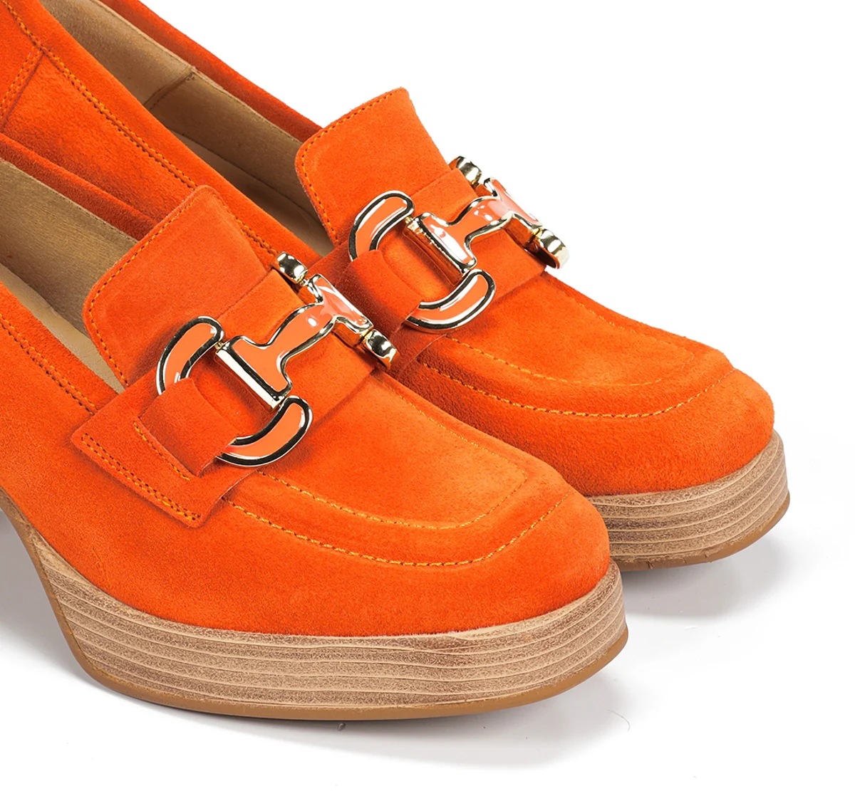 CRISTEL D9232 Orange Mokassin - Image 6