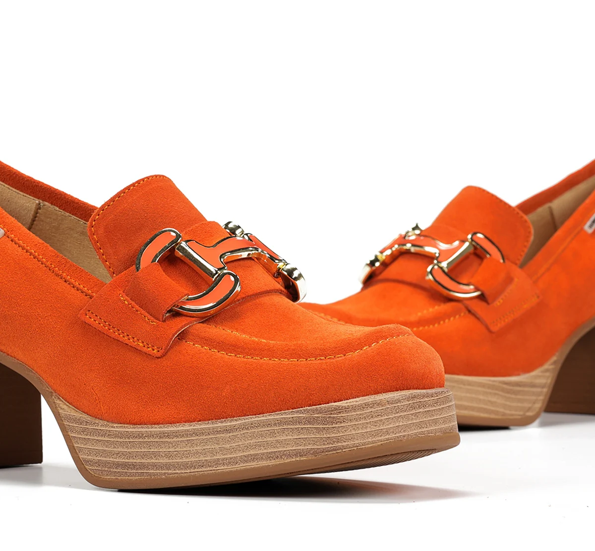 CRISTEL D9232 Orange Mokassin - Image 7