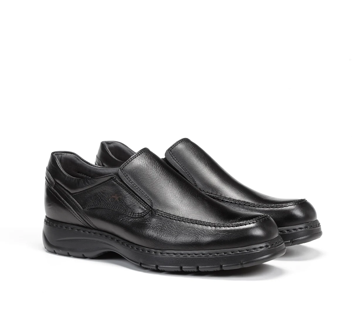 CRONO 9144 Schwarze Slip On - Image 2