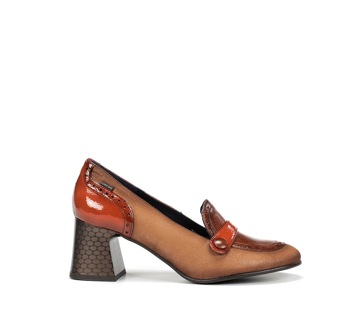 DACY D9614 Brauner Mokassin