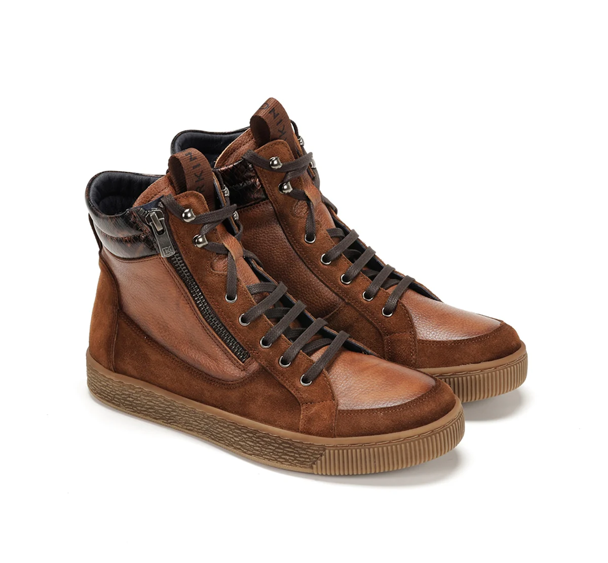 DELI D8910 Brauner Stiefel - Image 4