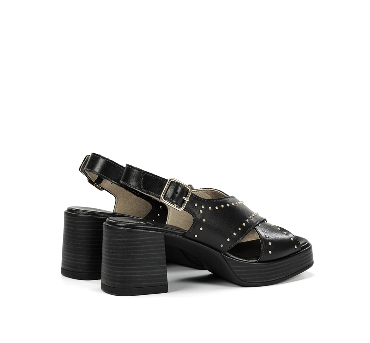 DIAMOND D9333 Schwarze Sandale - Image 3