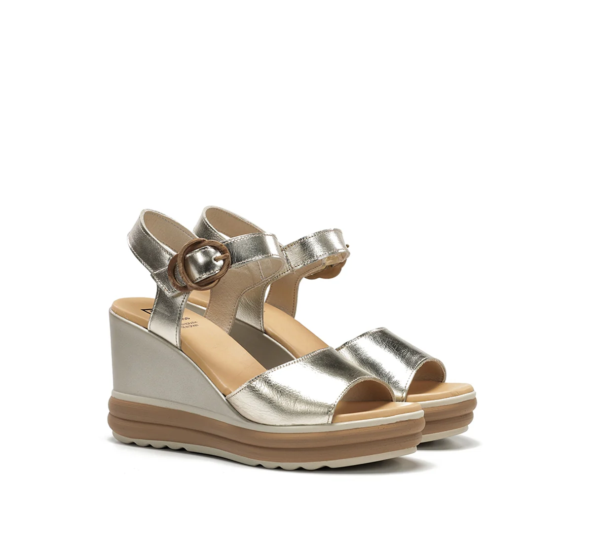 DIANE D9696 Goldener Sandale - Image 2