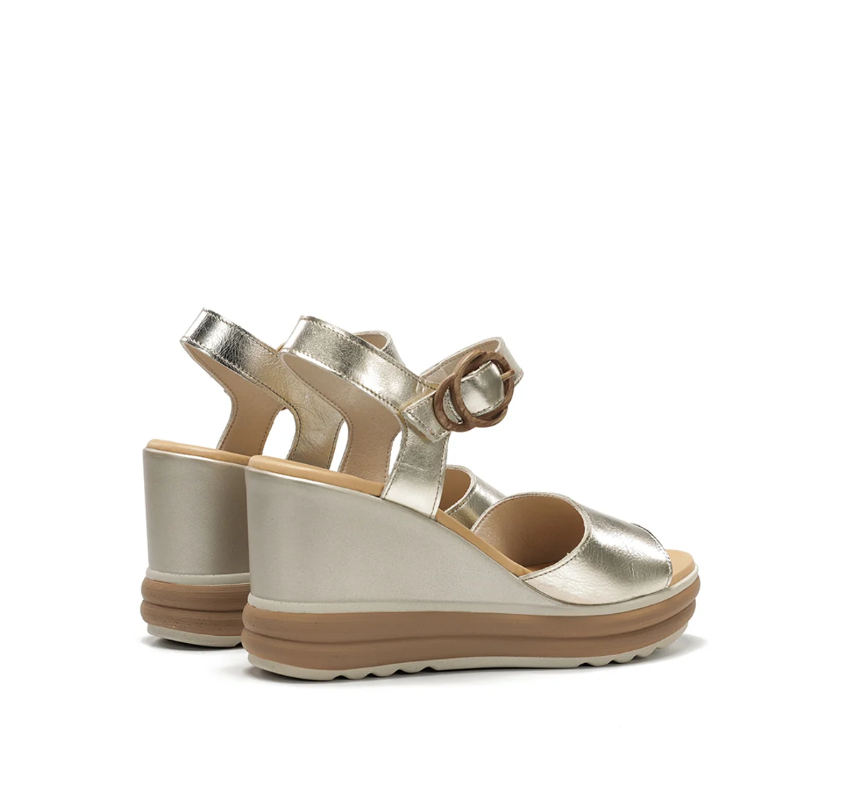 DIANE D9696 Goldener Sandale - Image 3