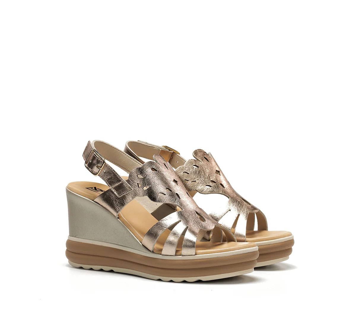 DIANE D9697 Goldener Sandale - Image 2