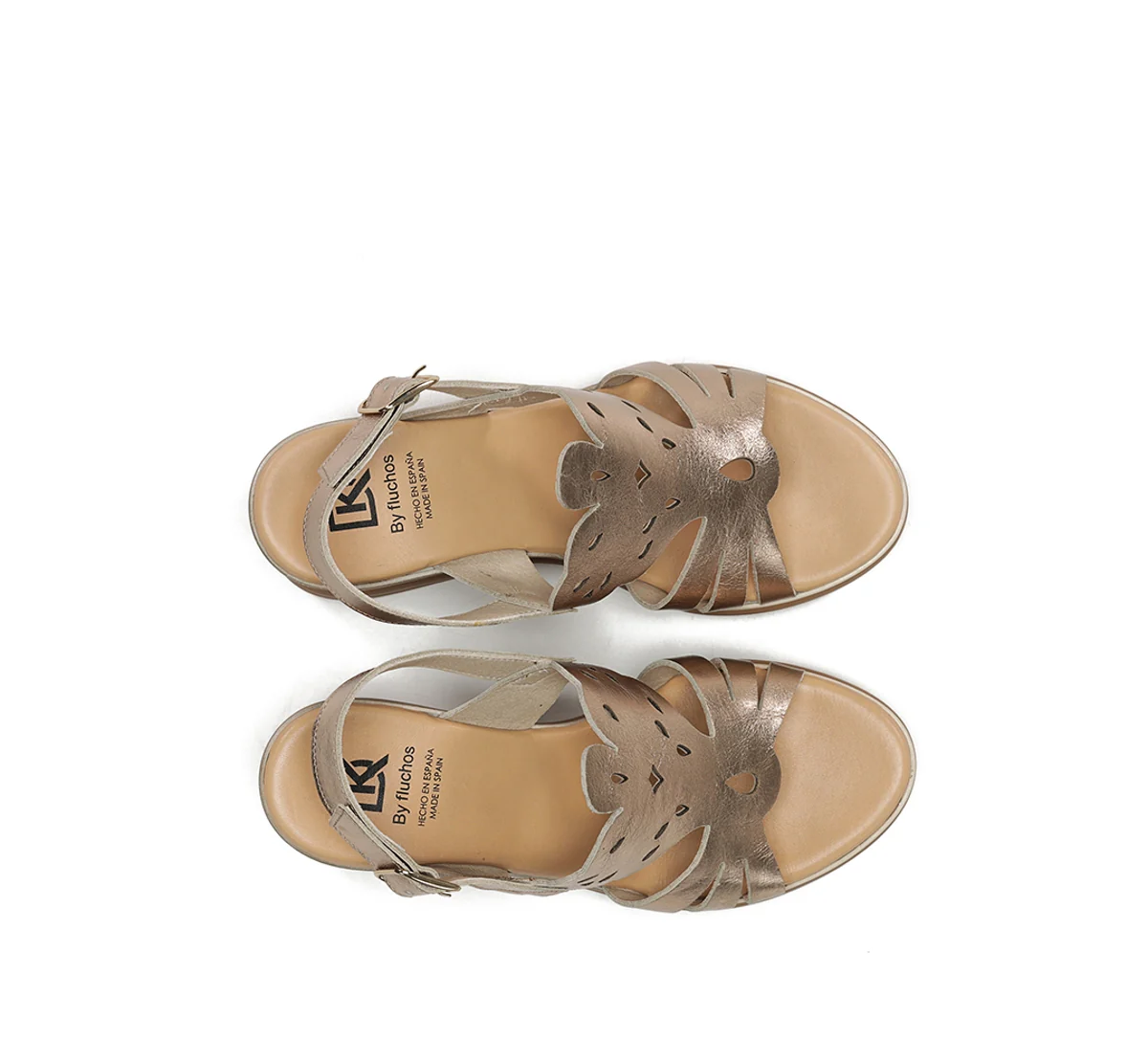 DIANE D9697 Goldener Sandale - Image 5