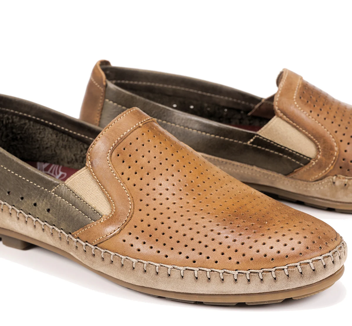 DORIAN F1172 Brauner Slip On - Image 6