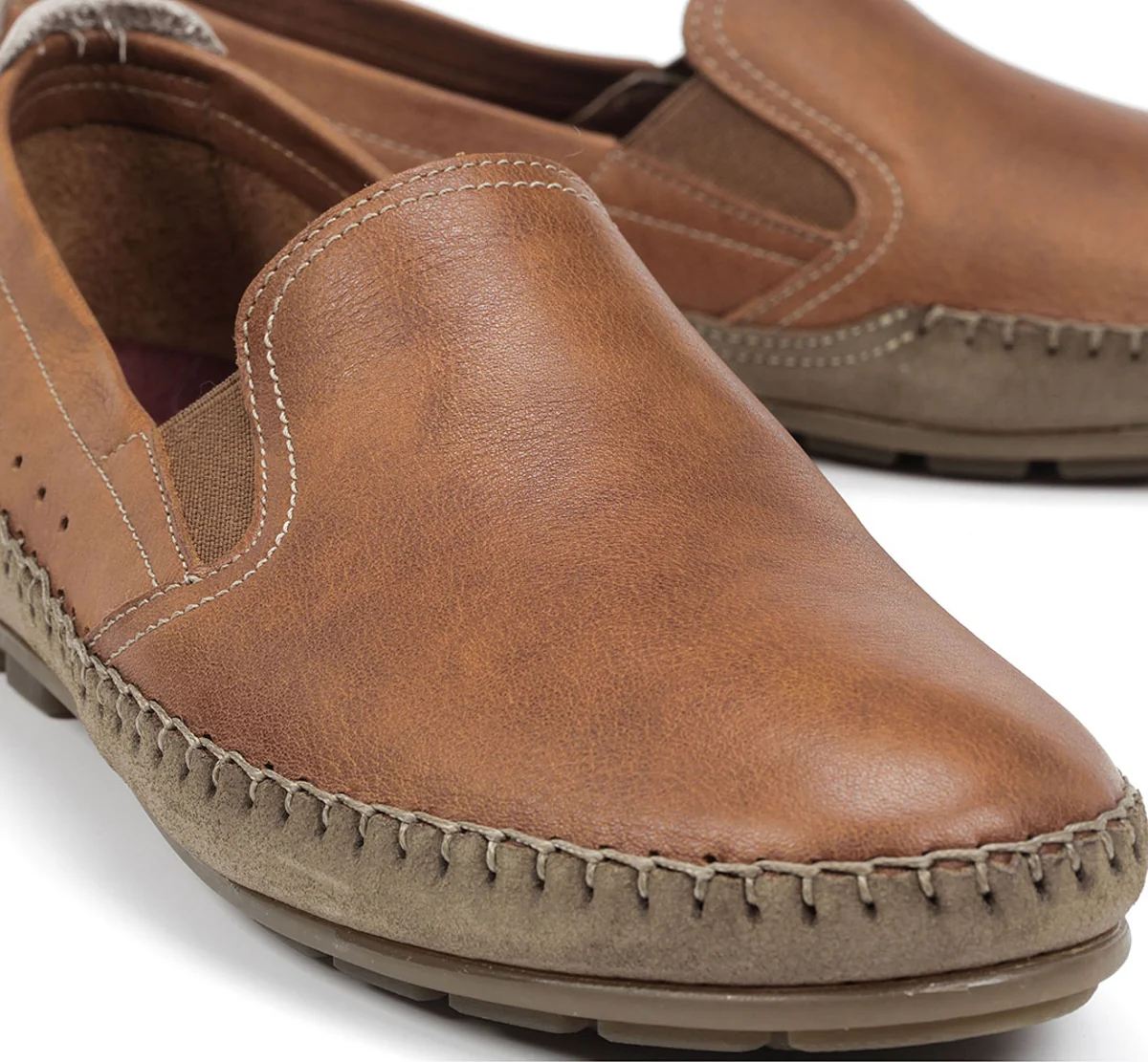 DORIAN F1174 Brauner Slip On - Image 6