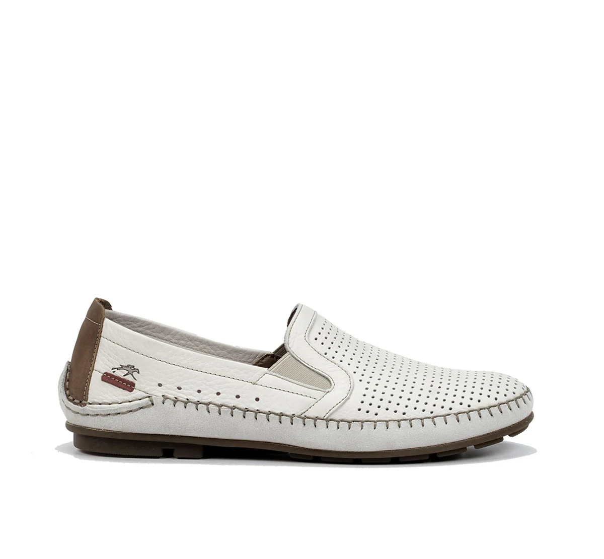 DORIAN F1177 Weißer Slip On