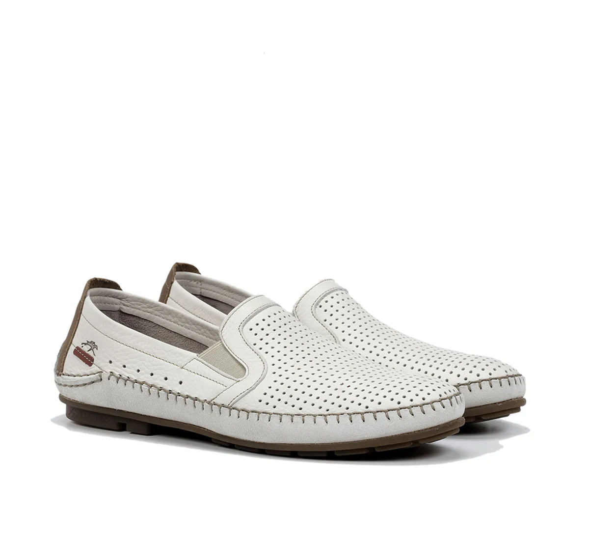 DORIAN F1177 Weißer Slip On - Image 2