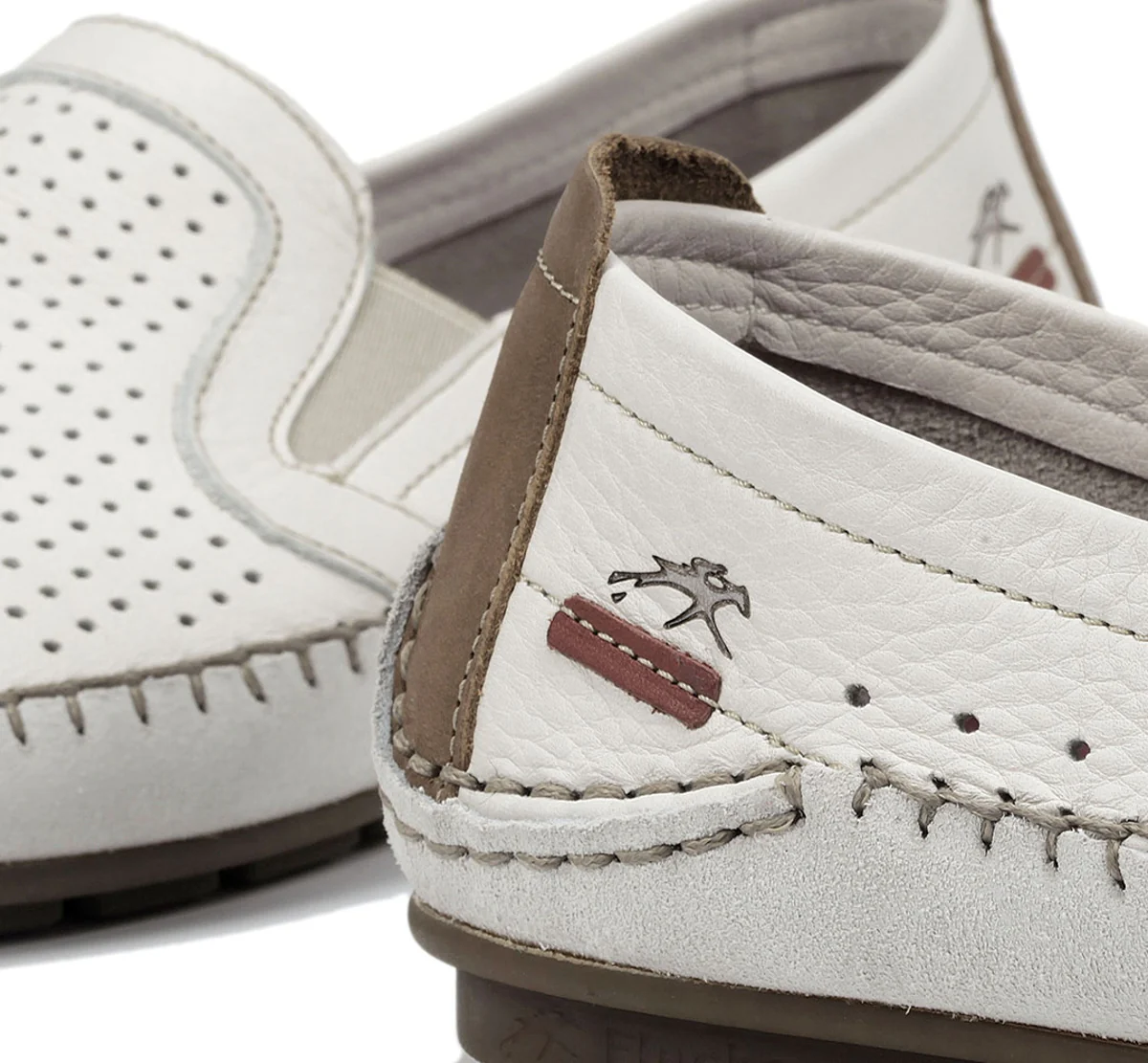 DORIAN F1177 Weißer Slip On - Image 6
