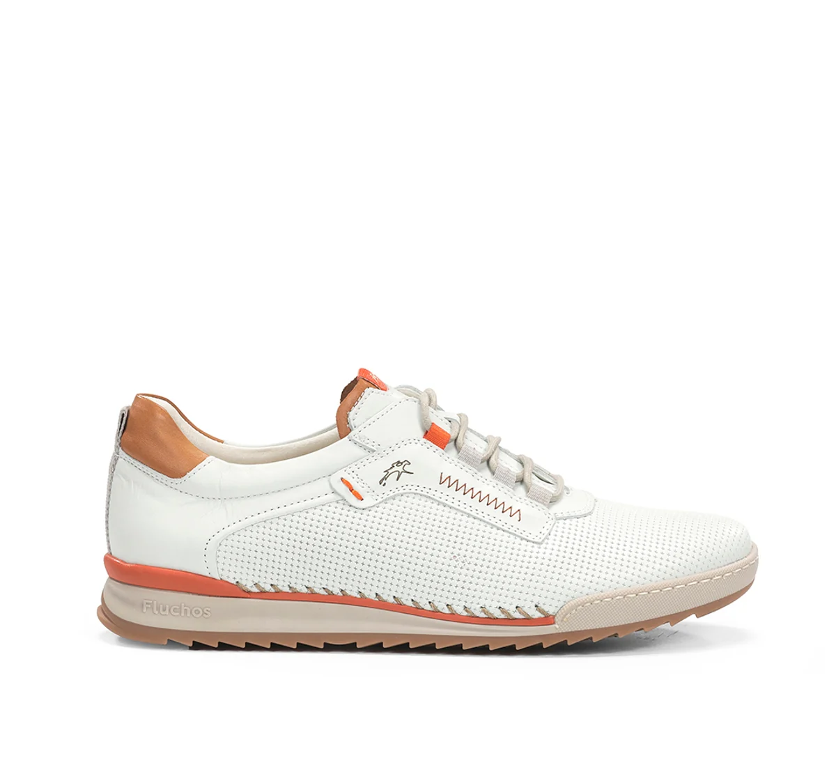 ELDER F2178 Weißer Turnschuhe