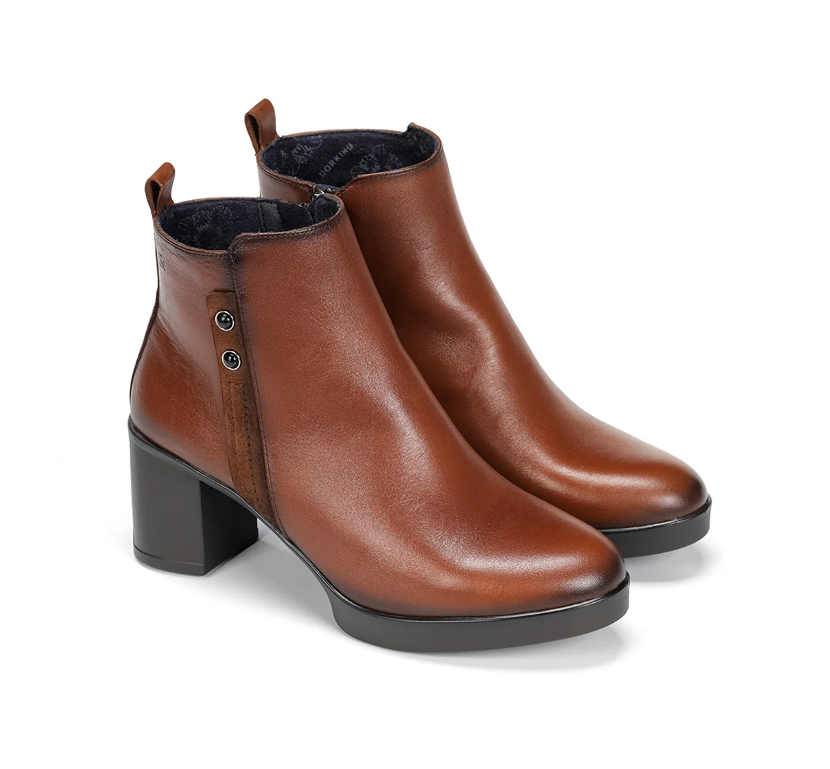 ELITE D9423 Brauner Stiefeletten - Image 4