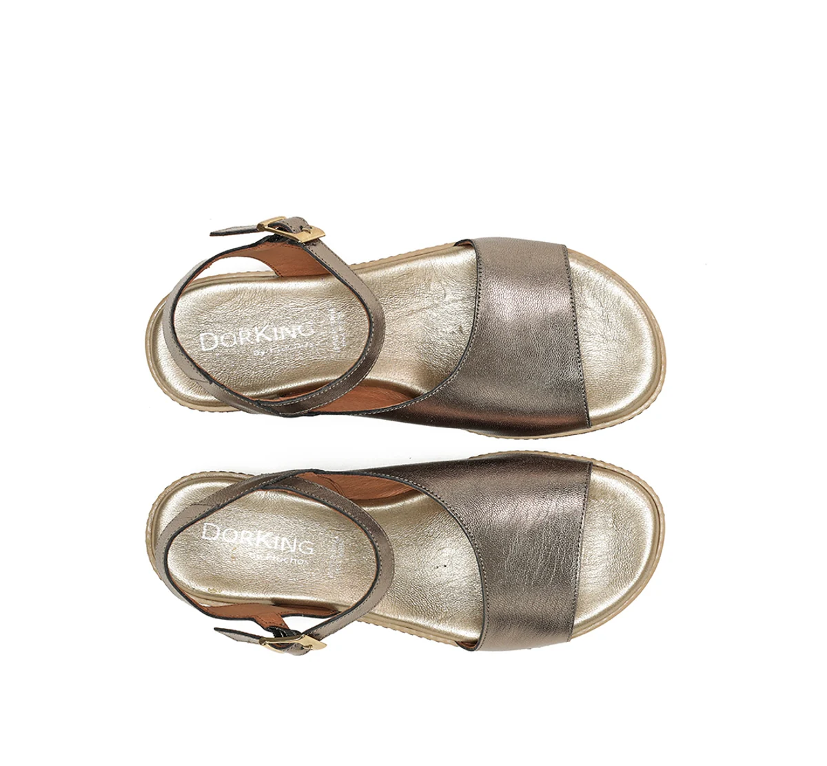 ESPE D8771 Silberne Sandale - Image 6