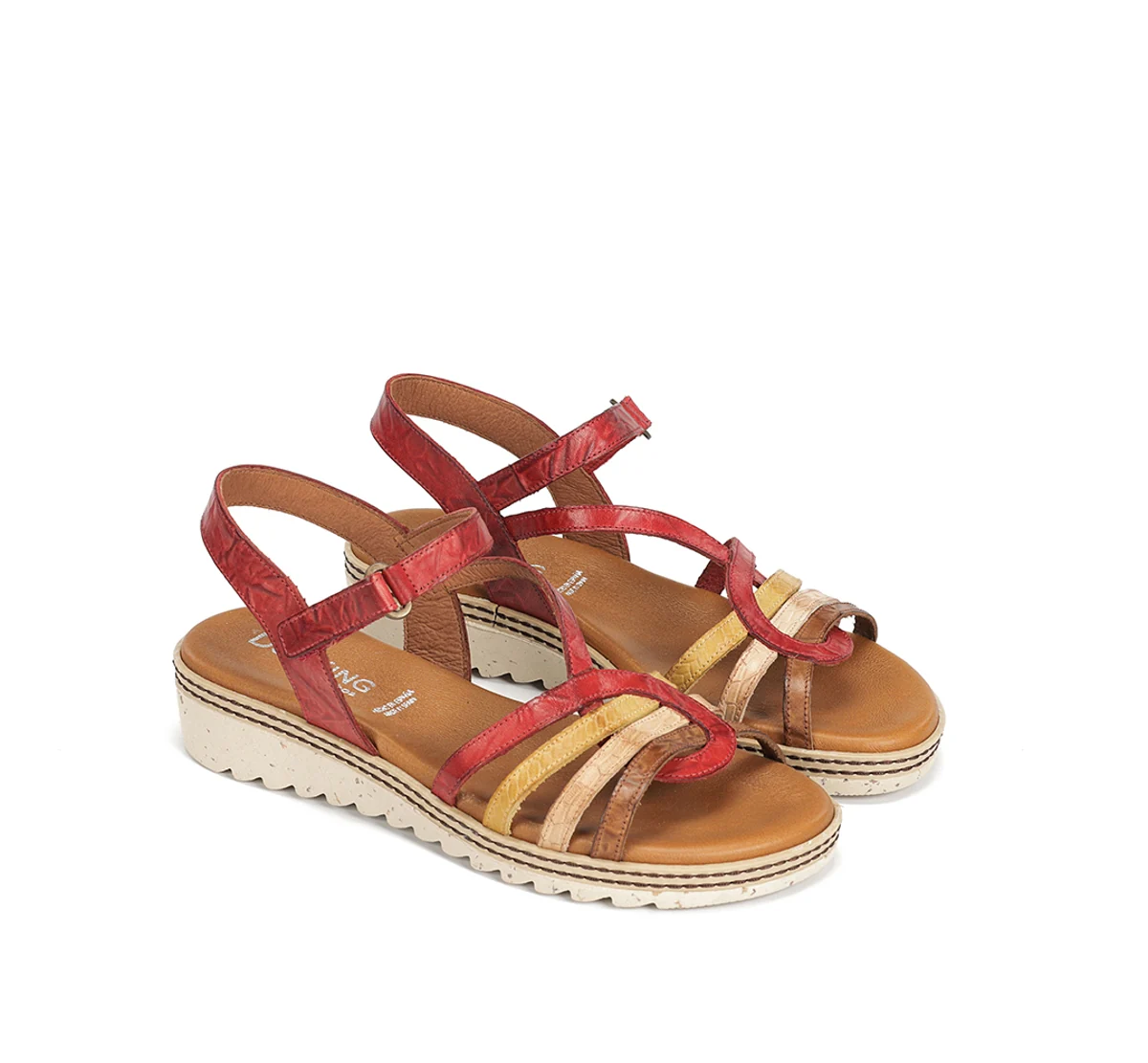 ESPE D9113 Roter Sandale - Image 4