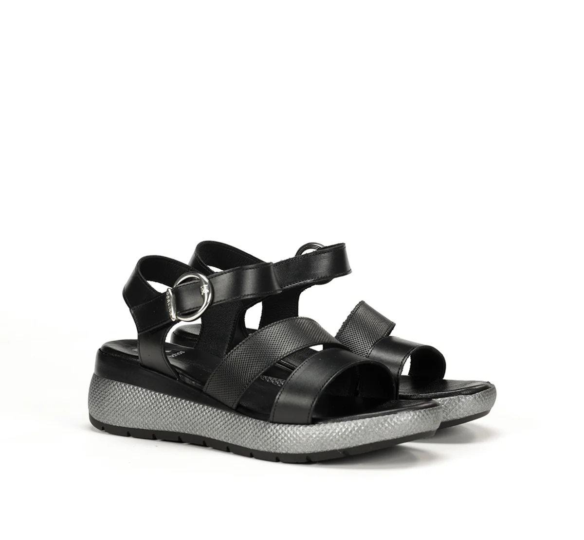 EVER D9313 Schwarze Sandale - Image 2