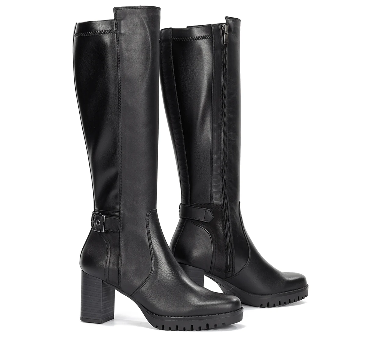 EVIE D8955 Schwarze Stiefel - Image 12