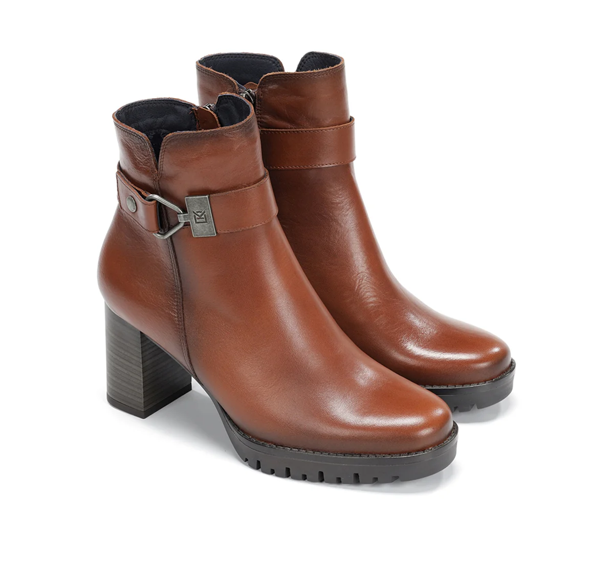 EVIE D8961 Brauner Stiefeletten - Image 4