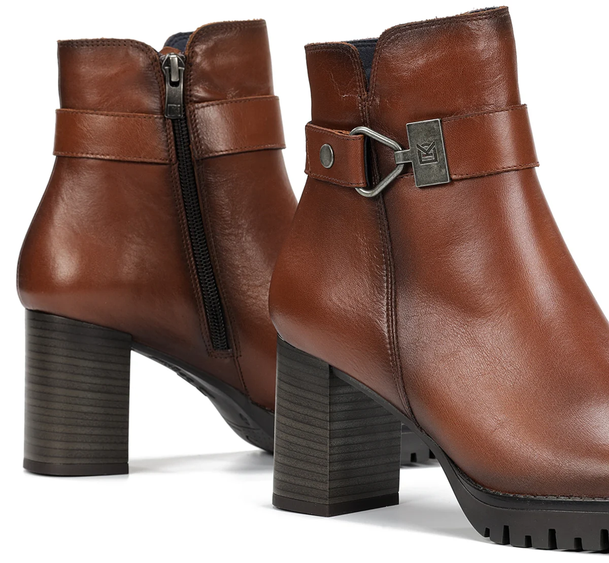 EVIE D8961 Brauner Stiefeletten - Image 7