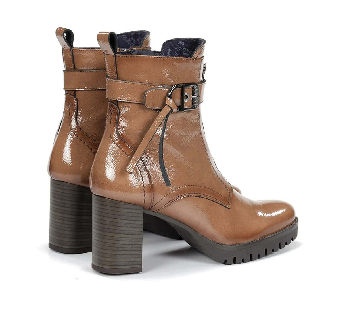 EVIE D9163 Taupe Stiefeletten - Image 4
