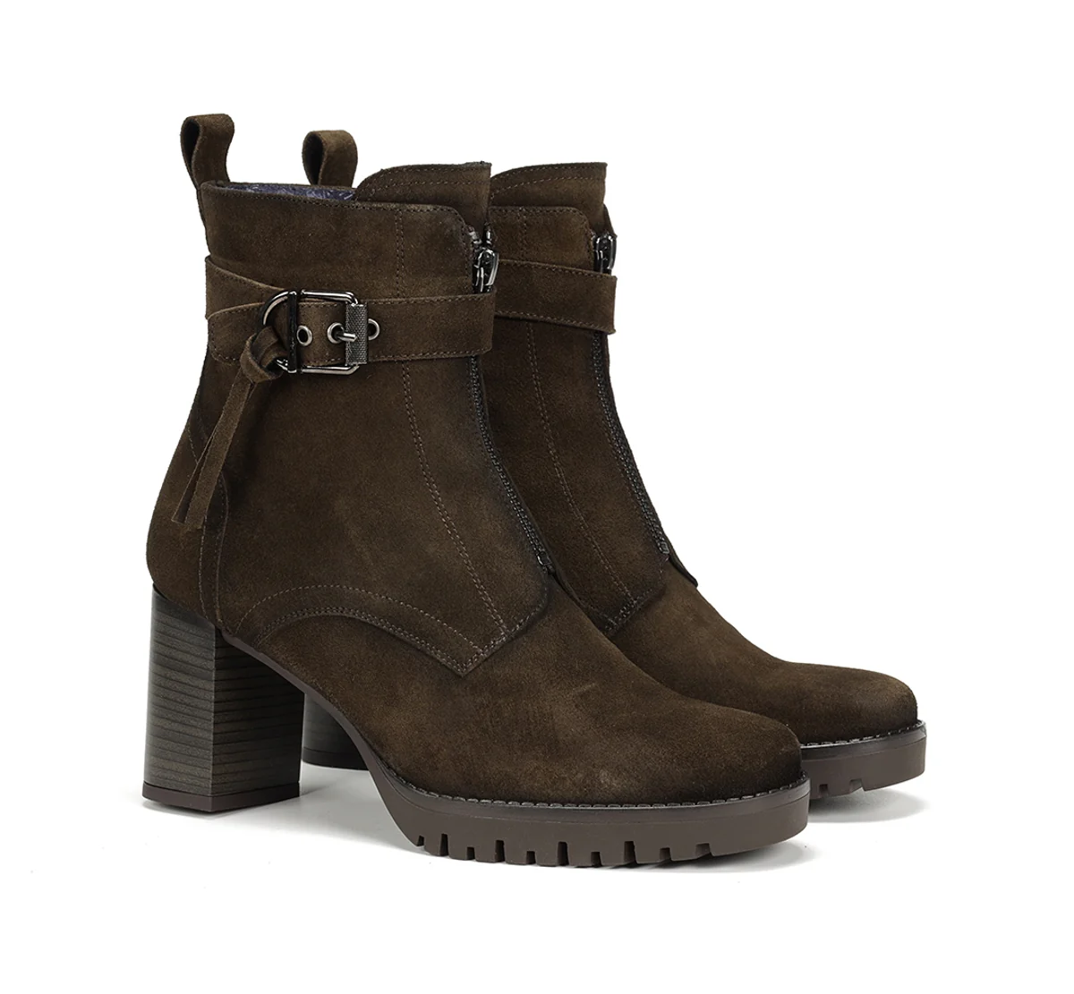 EVIE D9163 Grüner Stiefeletten - Image 2