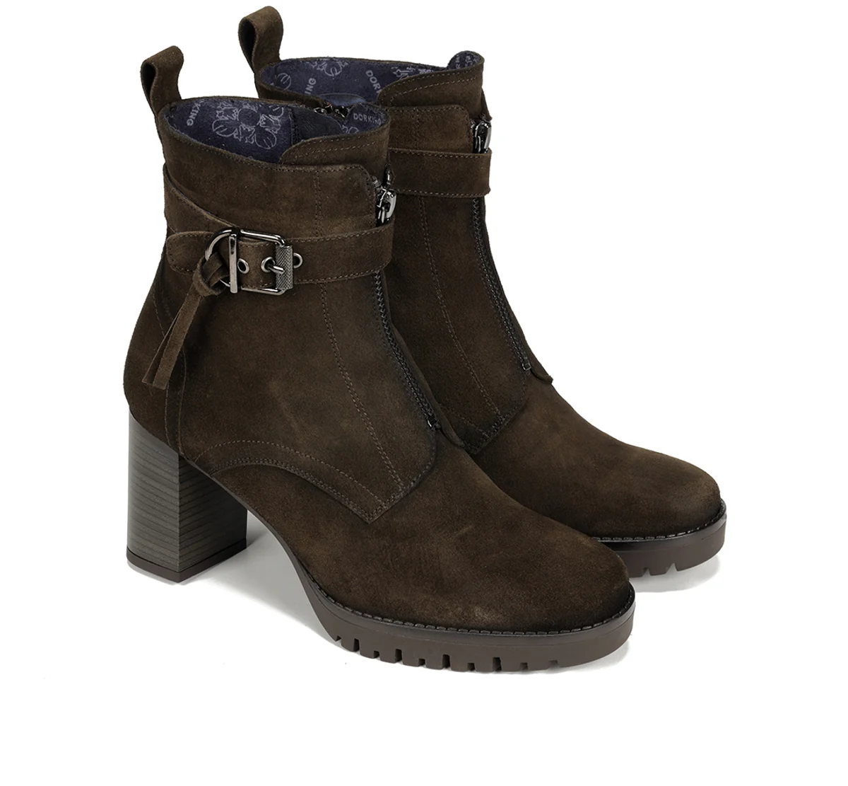 EVIE D9163 Grüner Stiefeletten - Image 4