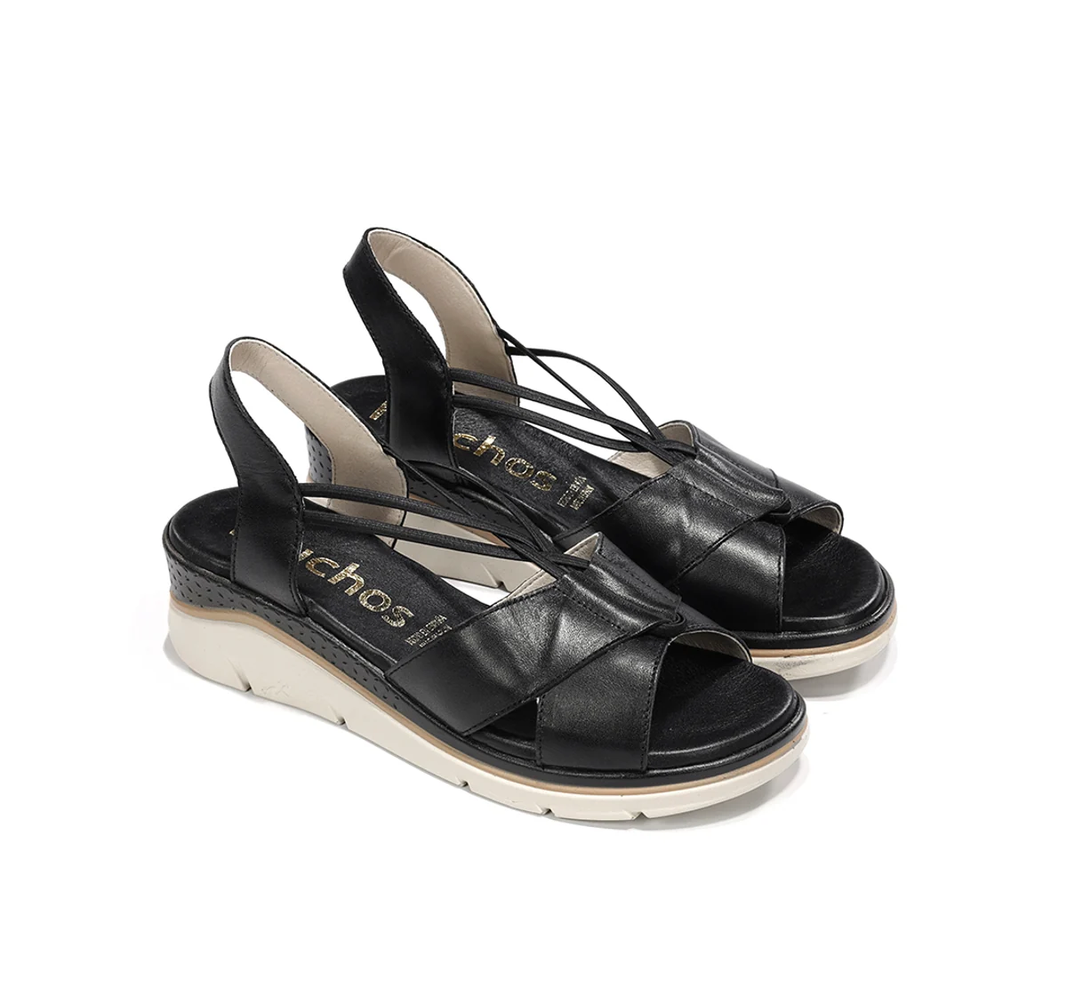 FIRE F2429 Schwarze Sandale - Image 4