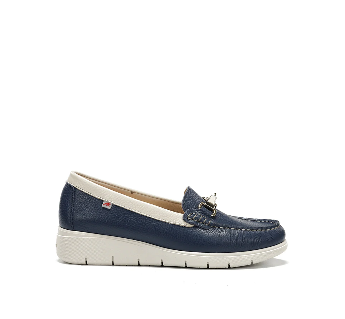 FLUVIA F2421 Blauer Mokassin