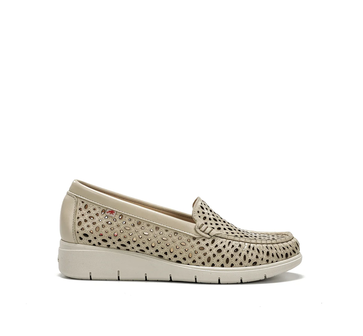 FLUVIA F2422 Taupe Mokassin