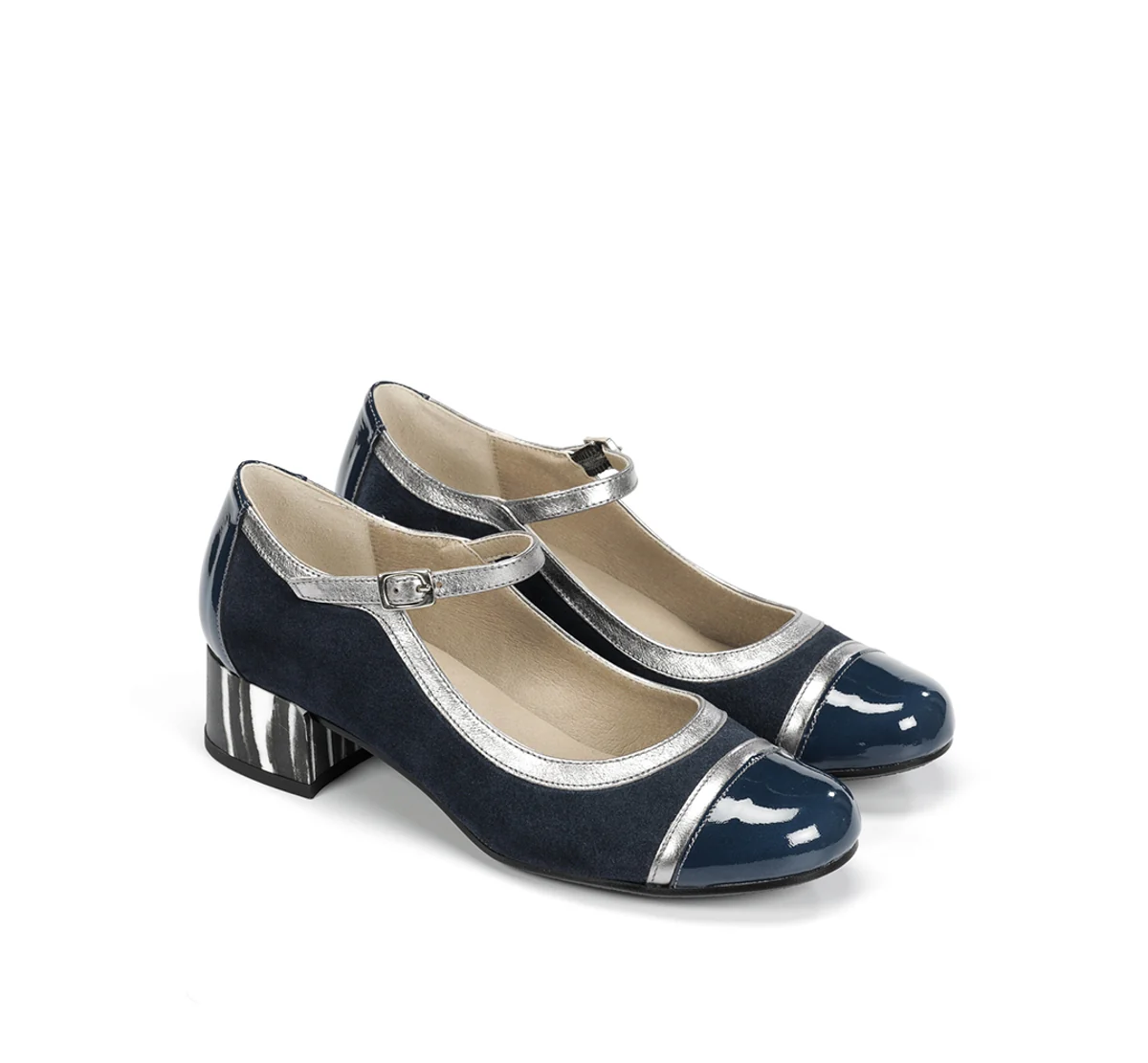 FRIDA D9027 Blauer Schuh - Image 4