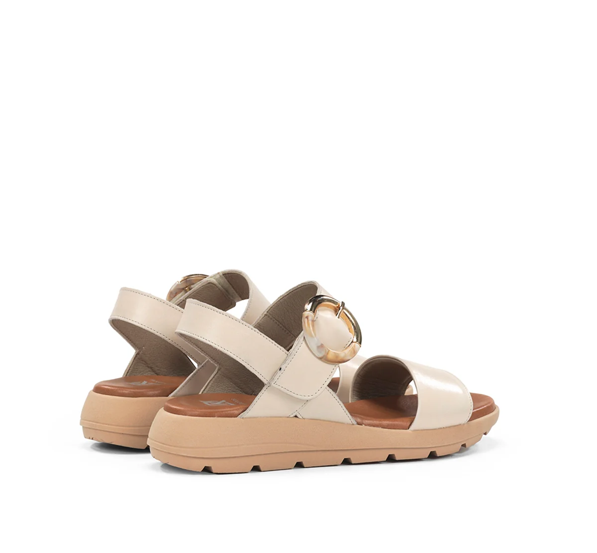 GANDIA D9468 Taupe Sandale - Image 3