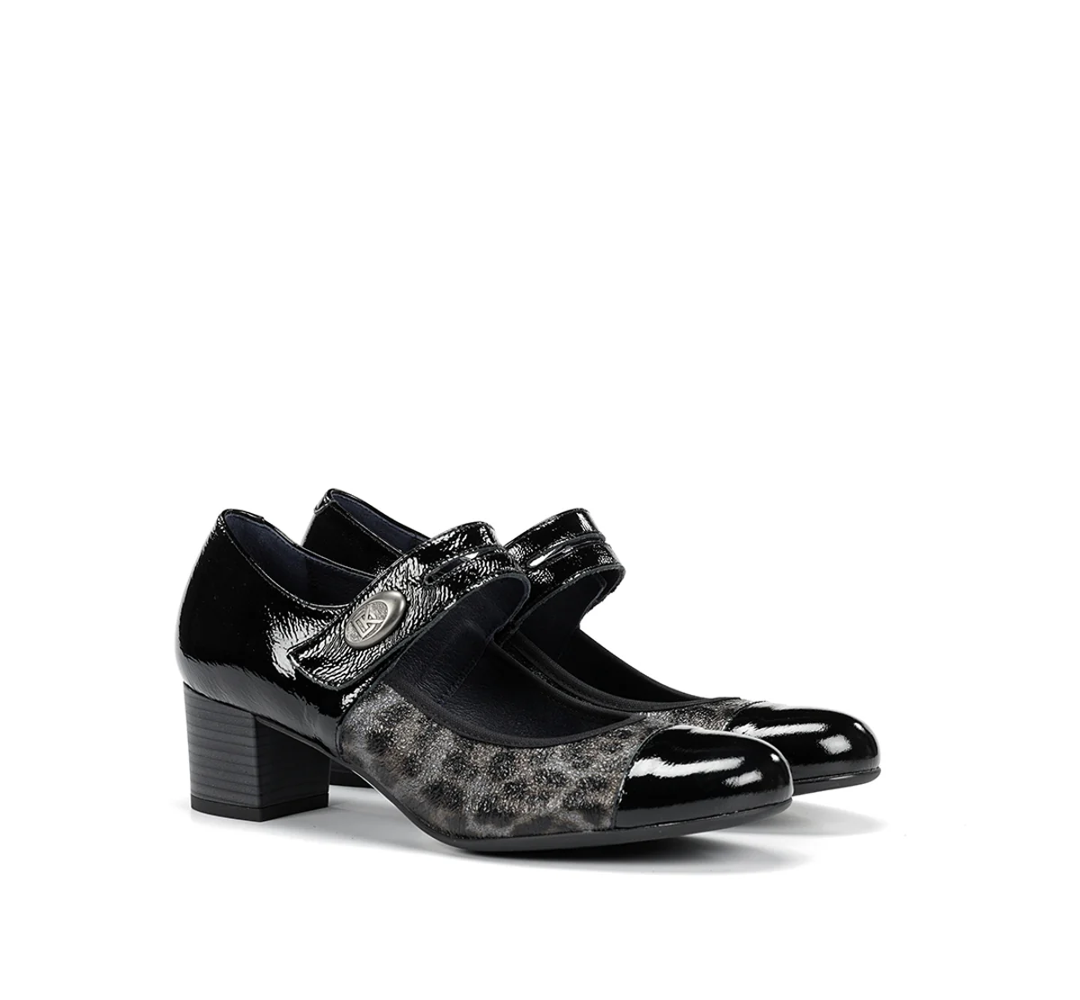 GEMINIS D8637 Schwarze Schuh - Image 2