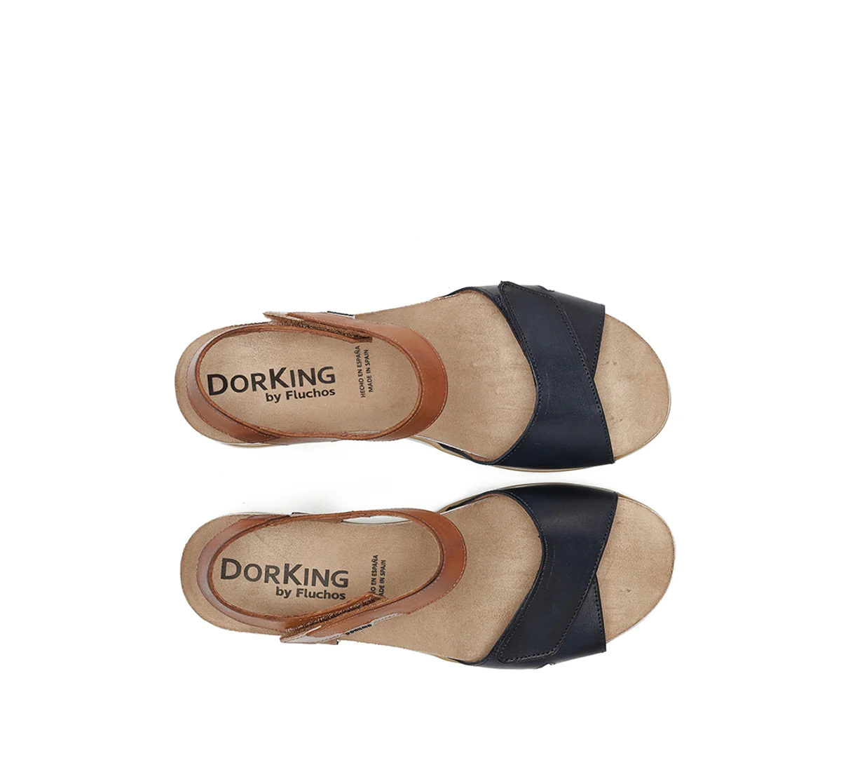 GOLD D9512 Blaue Sandale - Image 5