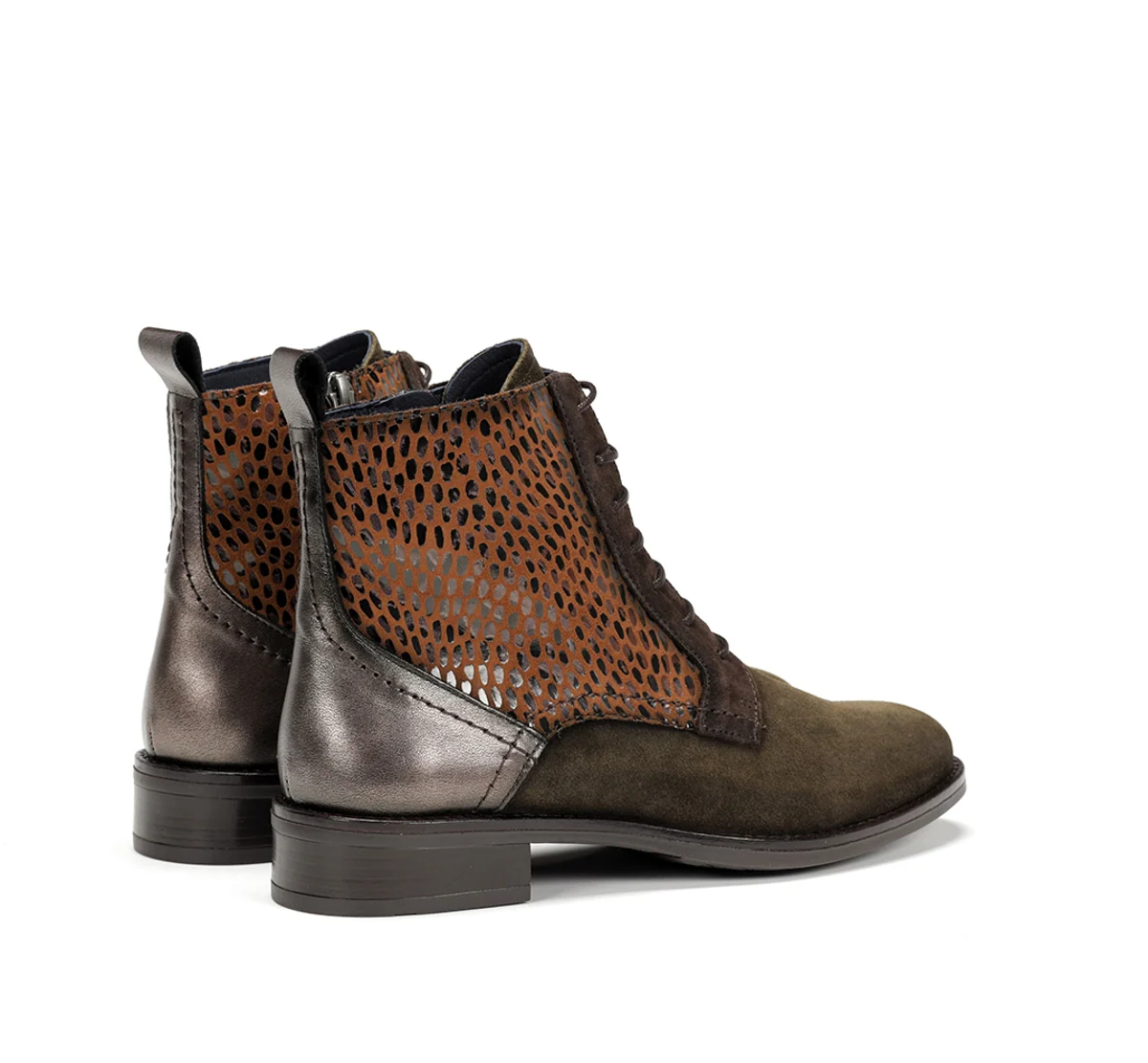 HARVARD D8709 Grüner Stiefeletten - Image 3