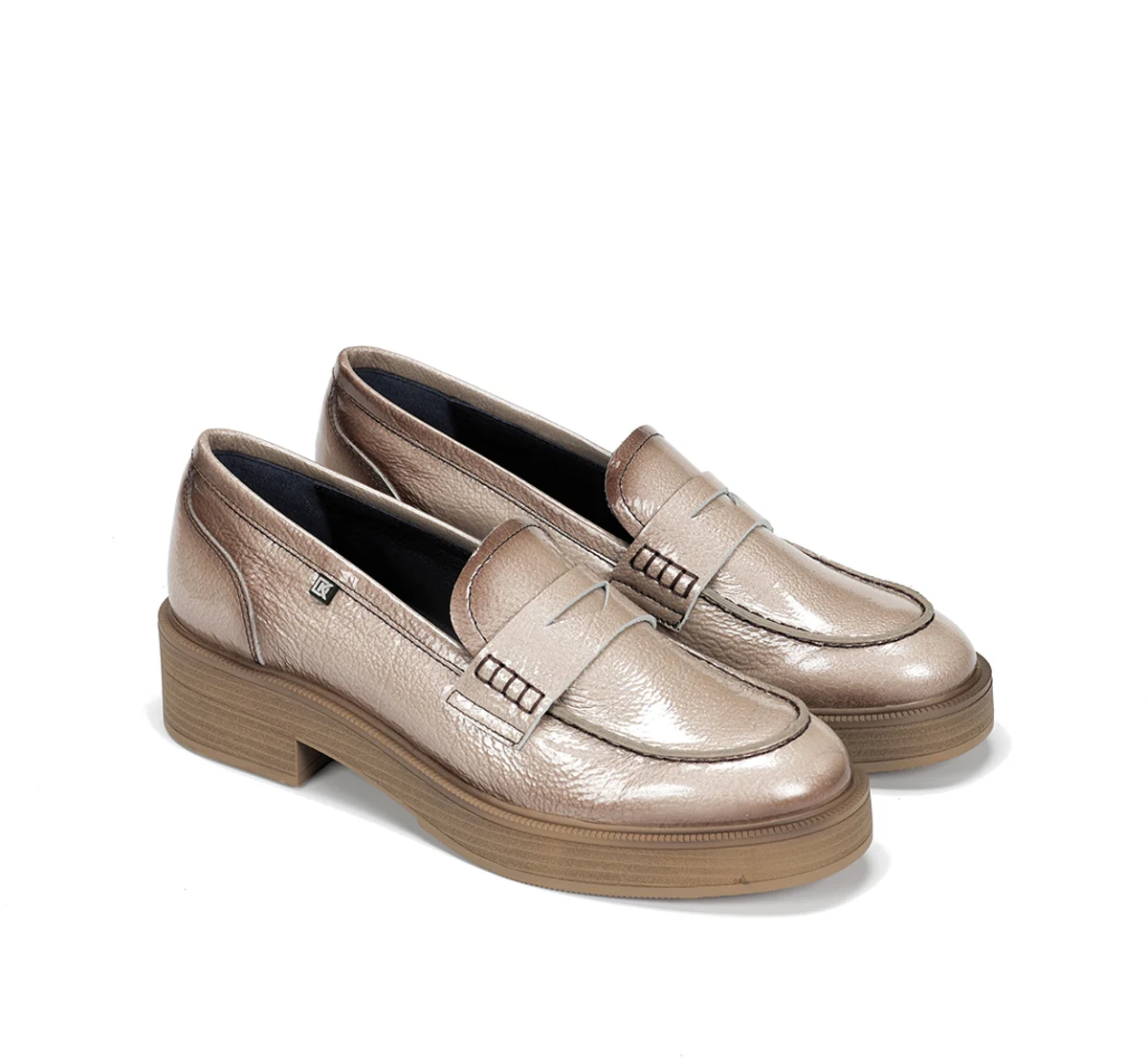 IDALY D9380 Taupe Mokassin - Image 4