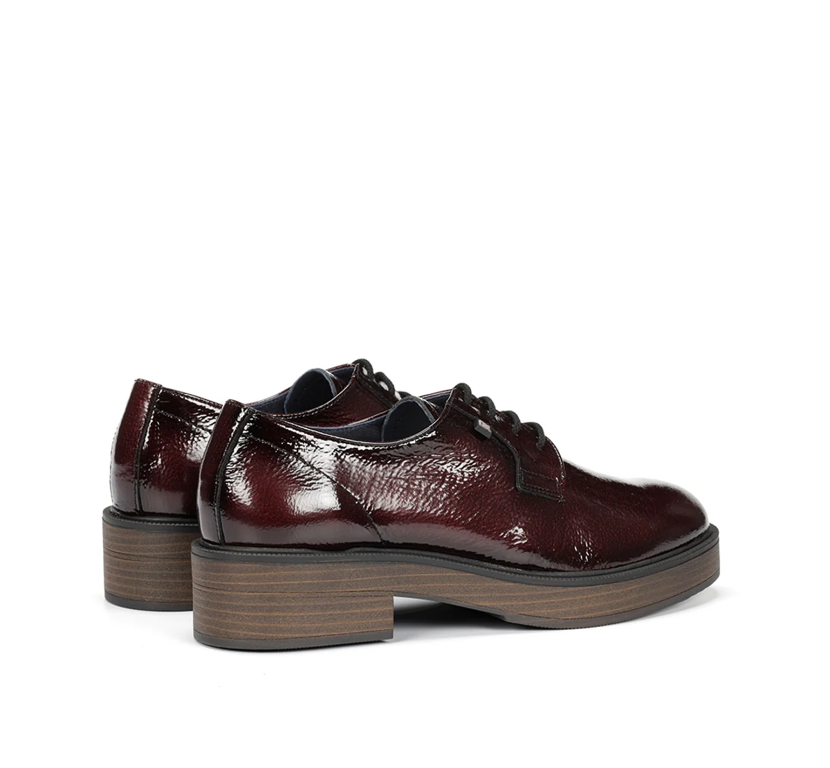 IDALY D9387 Burgunderfarbe Schuh - Image 3