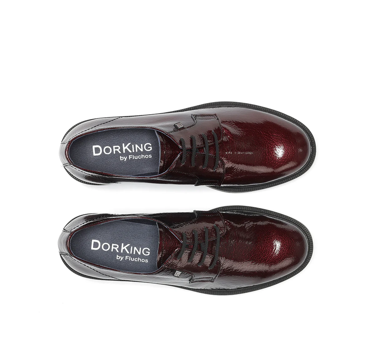 IDALY D9387 Burgunderfarbe Schuh - Image 5