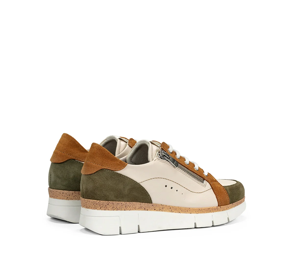 INDIA D9297 Brauner Schuh - Image 3