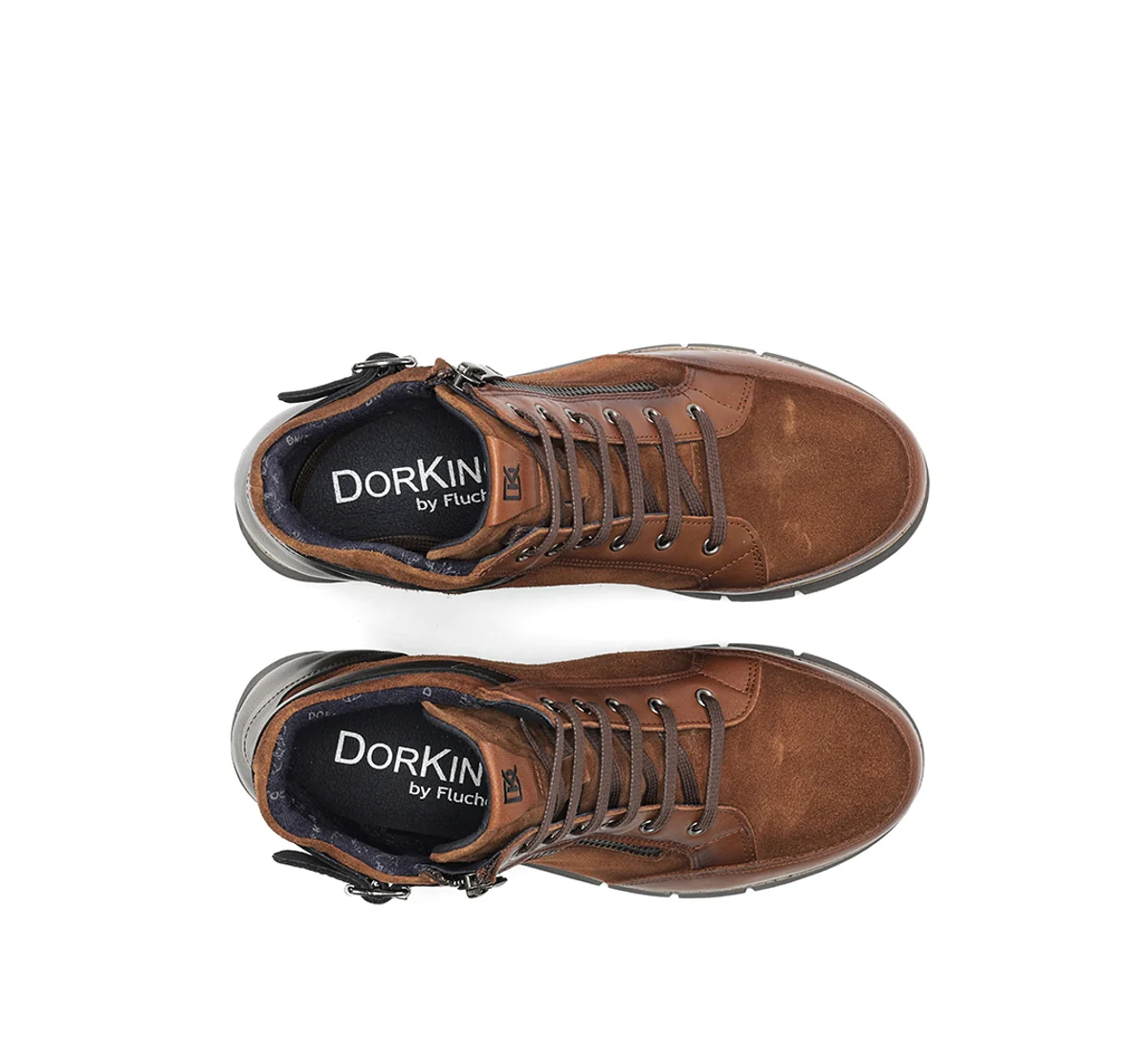 INDIA D9329 Brauner Stiefeletten - Image 5