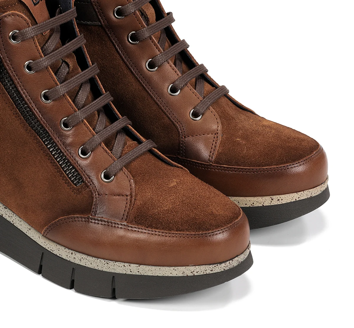 INDIA D9329 Brauner Stiefeletten - Image 6
