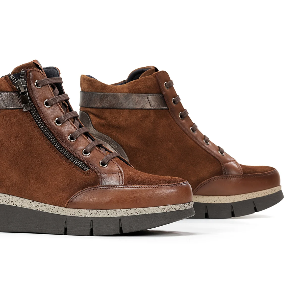 INDIA D9329 Brauner Stiefeletten - Image 7